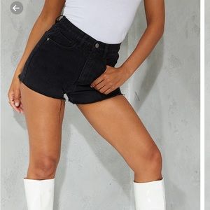 Pretty Little Thing Black Shorts
